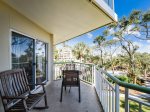 Balcony with Ocean Views at 210 Windsor Place